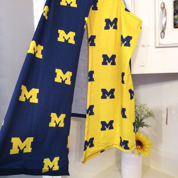 NWT FOCO NCAA College Michigan Wolverines Tie Breaker Tank Top‎ Size Medium - Picture 7 of 8